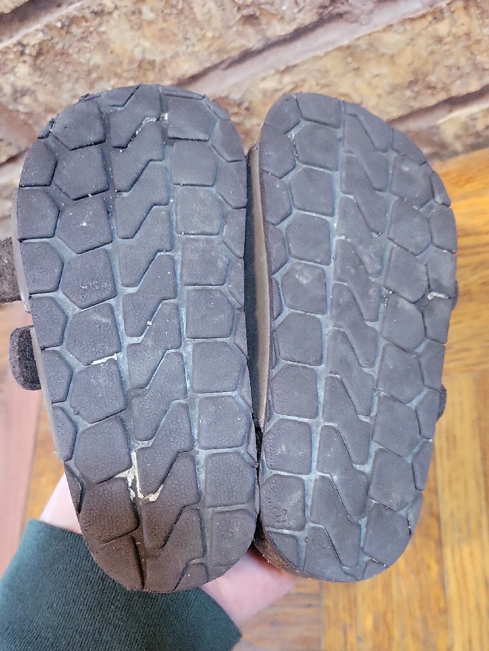 Gap Kids Brown Double-Buckle Sandals Size 7T/8T
